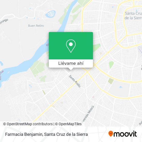 Mapa de Farmacia Benjamin