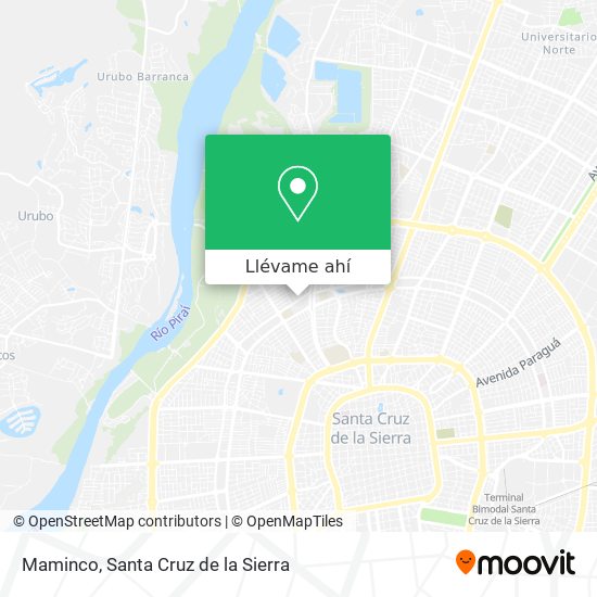 Mapa de Maminco