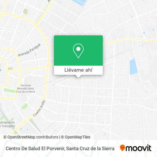 Mapa de Centro De Salud El Porvenir