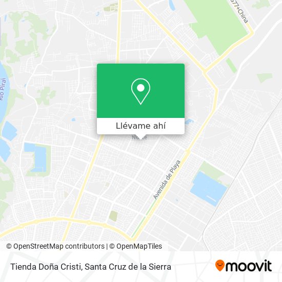 Mapa de Tienda Doña Cristi