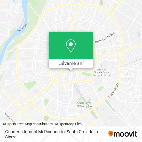 Mapa de Guaderia Infantil Mi Rinconcito