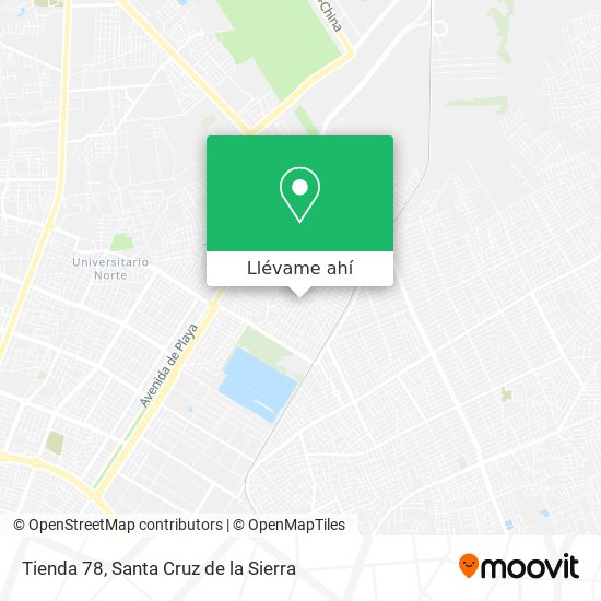 Mapa de Tienda 78