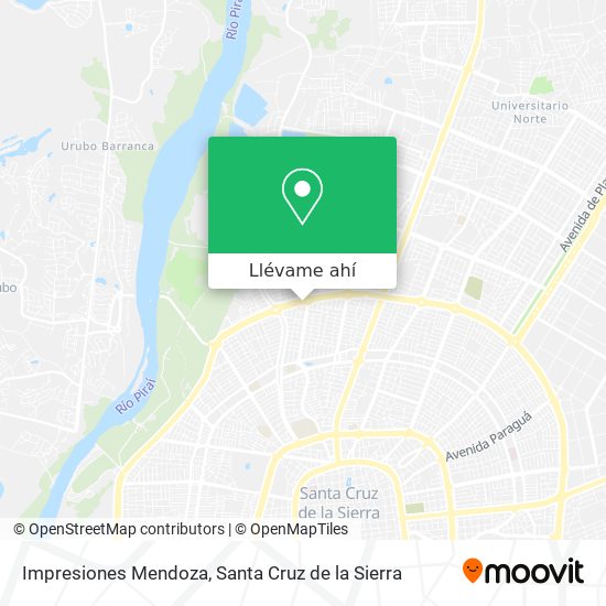 Mapa de Impresiones Mendoza