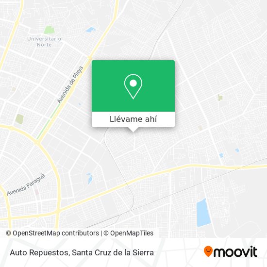 Mapa de Auto Repuestos