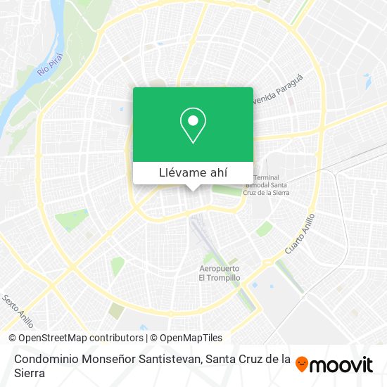 Mapa de Condominio Monseñor Santistevan
