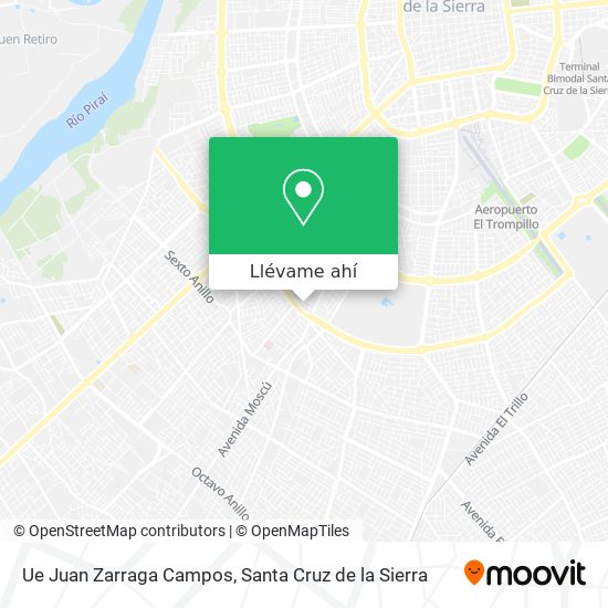 Mapa de Ue Juan Zarraga Campos