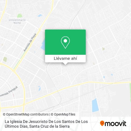 Mapa de La Iglesia De Jesucristo De Los Santos De Los Últimos Días