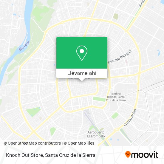 Mapa de Knoch Out Store