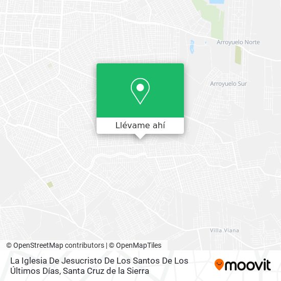 Mapa de La Iglesia De Jesucristo De Los Santos De Los Últimos Días