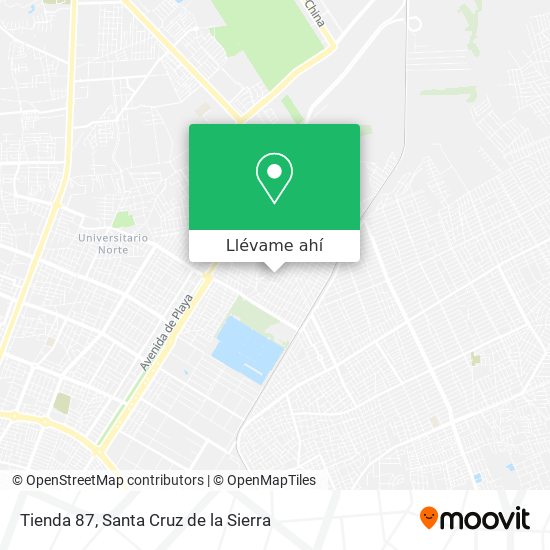 Mapa de Tienda 87