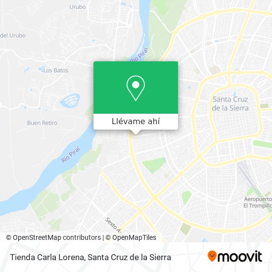 Mapa de Tienda Carla Lorena