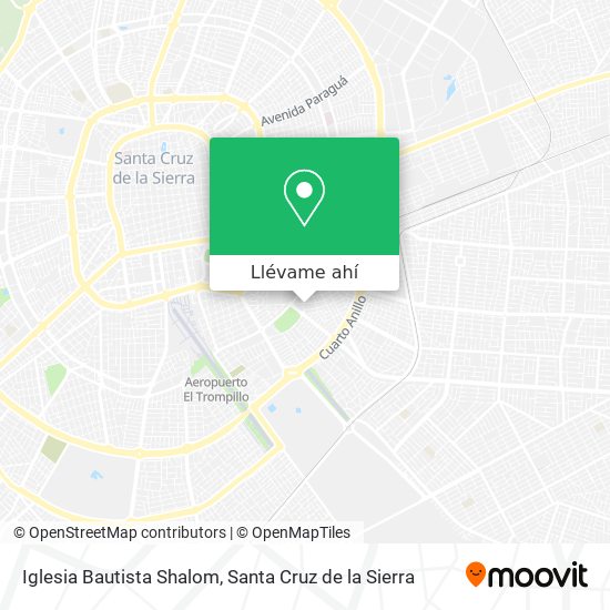 Mapa de Iglesia Bautista Shalom