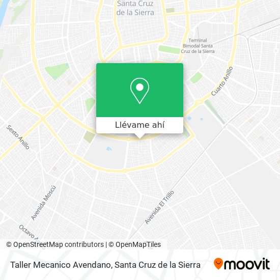 Mapa de Taller Mecanico Avendano