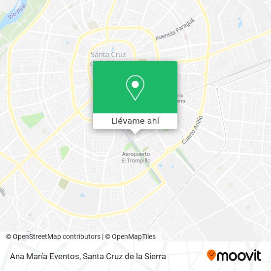 Mapa de Ana María Eventos