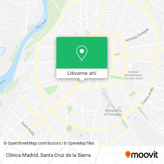 Mapa de Clínica Madrid