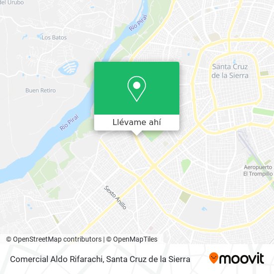 Mapa de Comercial Aldo Rifarachi