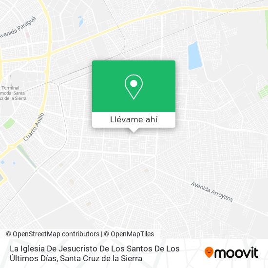 Mapa de La Iglesia De Jesucristo De Los Santos De Los Últimos Días