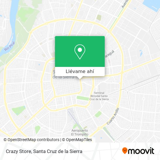 Mapa de Crazy Store