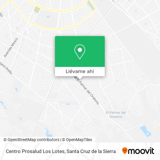 Mapa de Centro Prosalud Los Lotes