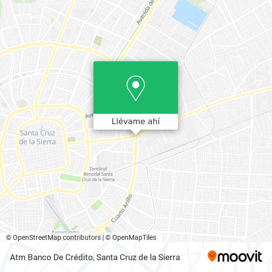 Mapa de Atm Banco De Crédito