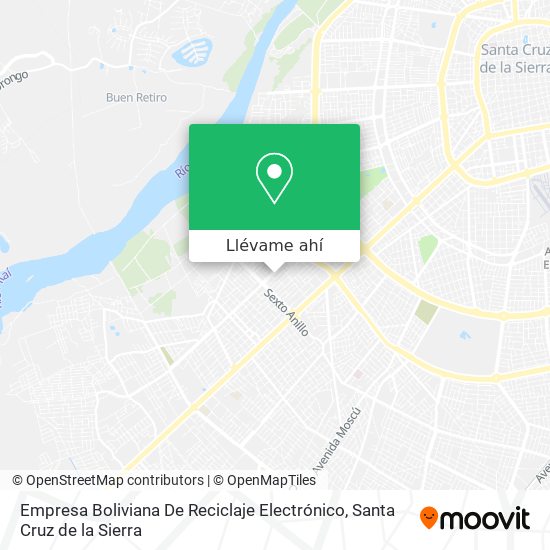 Mapa de Empresa Boliviana De Reciclaje Electrónico