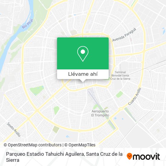 Mapa de Parqueo Estadio Tahuichi Aguilera