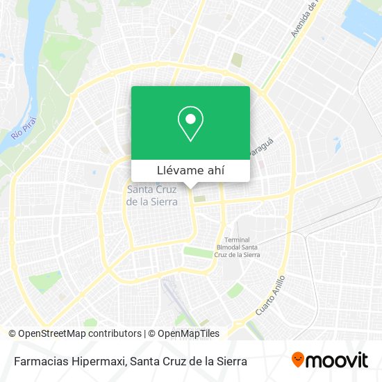 Mapa de Farmacias Hipermaxi