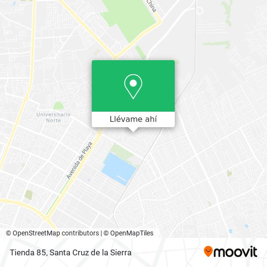 Mapa de Tienda 85