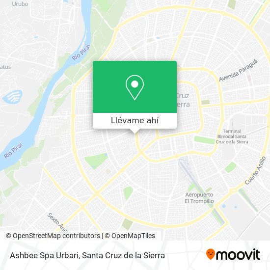 Mapa de Ashbee Spa Urbari