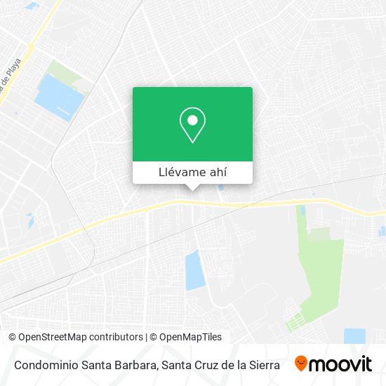 Mapa de Condominio Santa Barbara