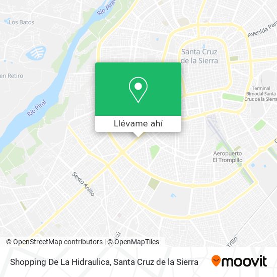 Mapa de Shopping De La Hidraulica