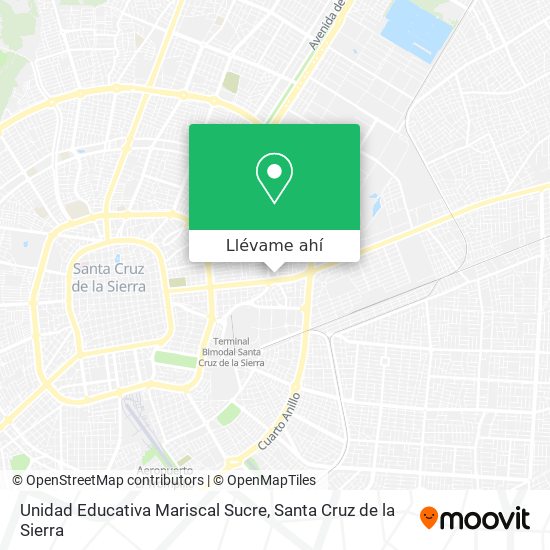 Mapa de Unidad Educativa Mariscal Sucre