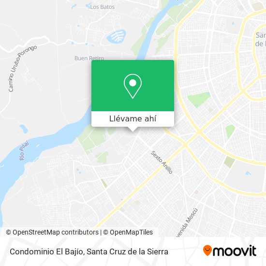 Mapa de Condominio El Bajío