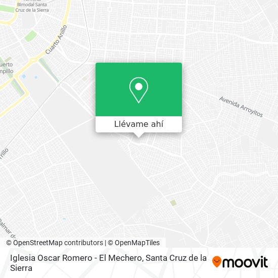 Mapa de Iglesia Oscar Romero - El Mechero