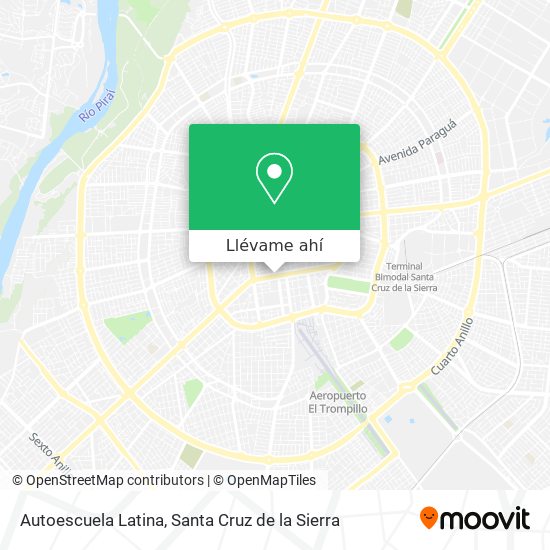 Mapa de Autoescuela Latina