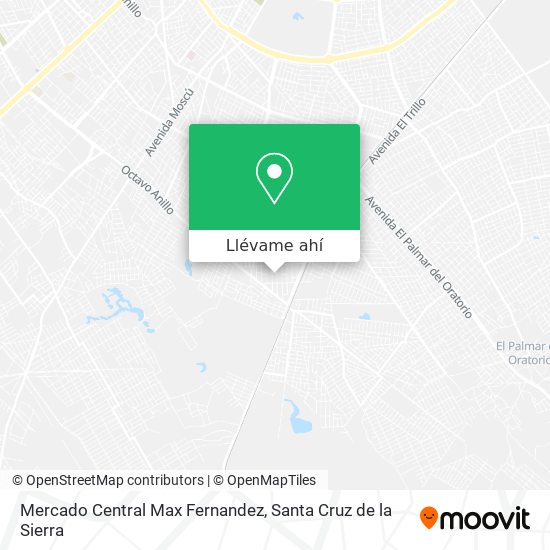 Mapa de Mercado Central Max Fernandez