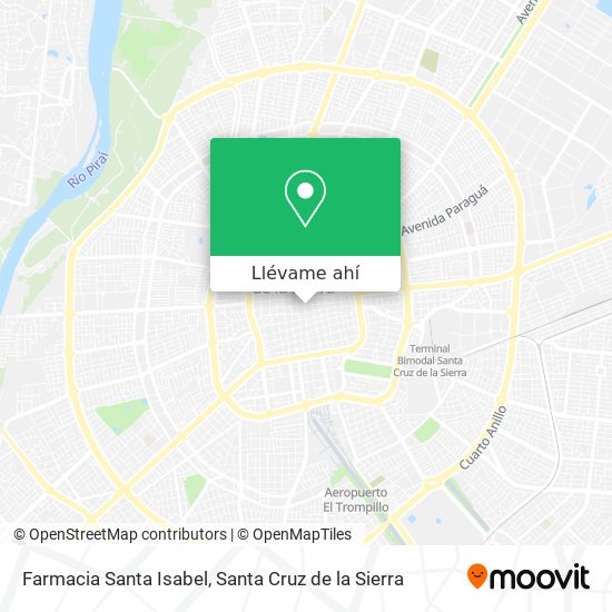 Mapa de Farmacia Santa Isabel