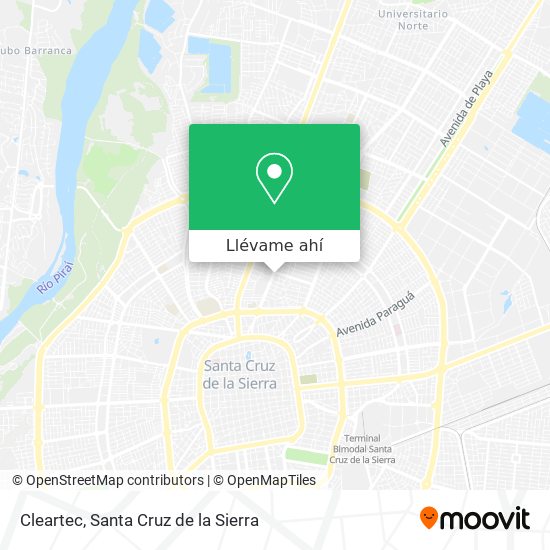 Mapa de Cleartec