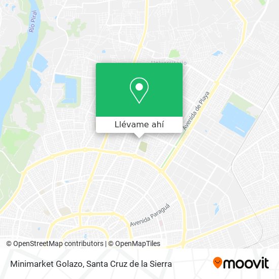 Mapa de Minimarket Golazo