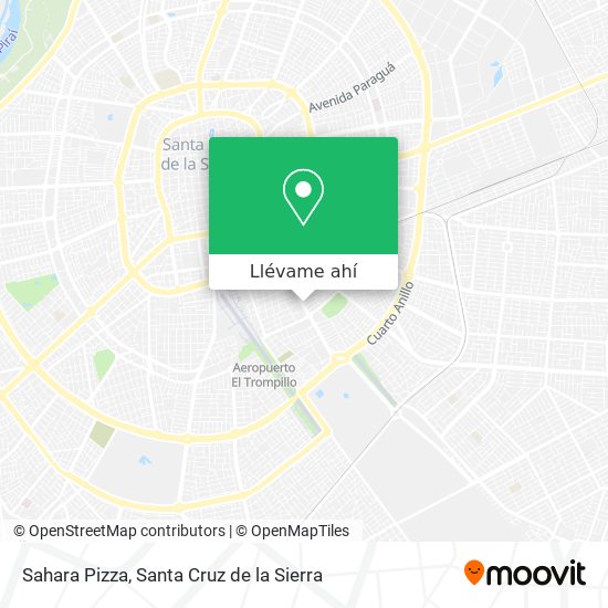 Mapa de Sahara Pizza