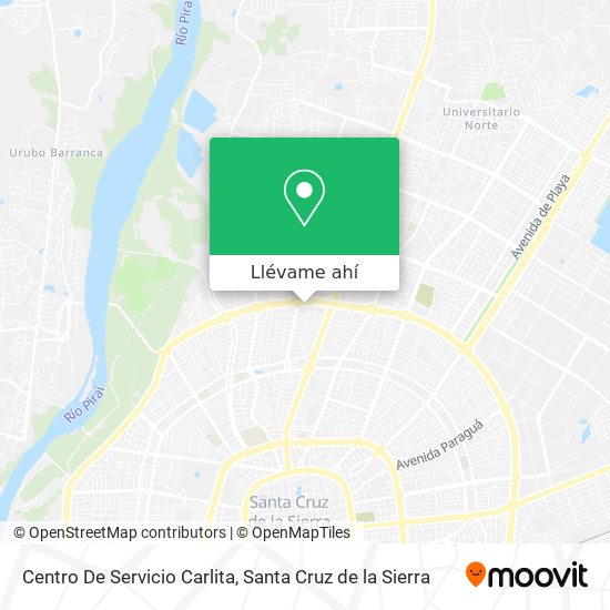 Mapa de Centro De Servicio Carlita