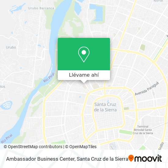 Mapa de Ambassador Business Center