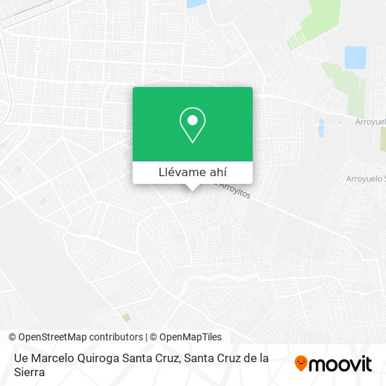 Mapa de Ue Marcelo Quiroga Santa Cruz