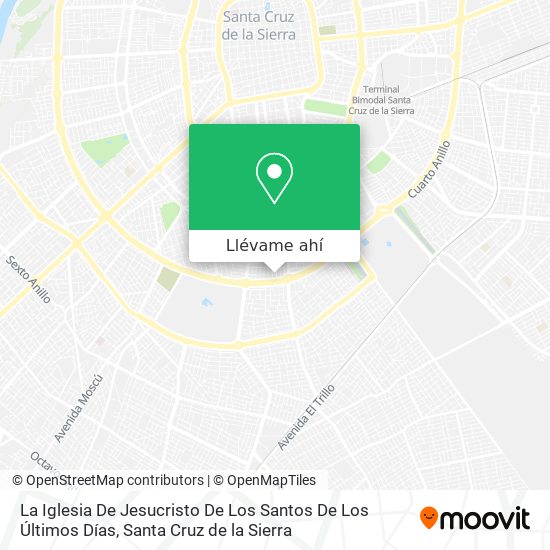 Mapa de La Iglesia De Jesucristo De Los Santos De Los Últimos Días