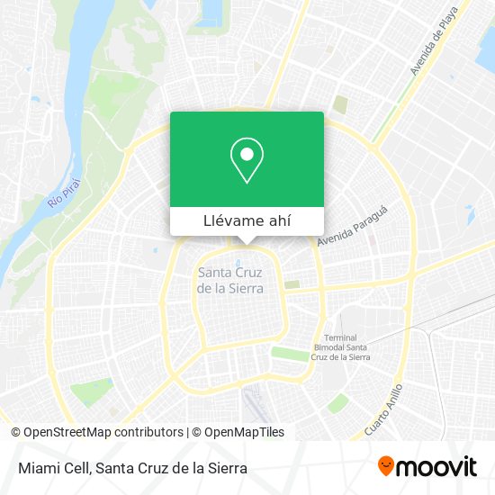 Mapa de Miami Cell