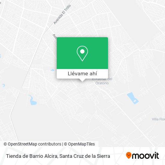 Mapa de Tienda de Barrio Alcira