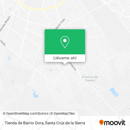 Mapa de Tienda de Barrio Dora