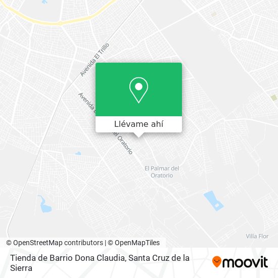 Mapa de Tienda de Barrio Dona Claudia