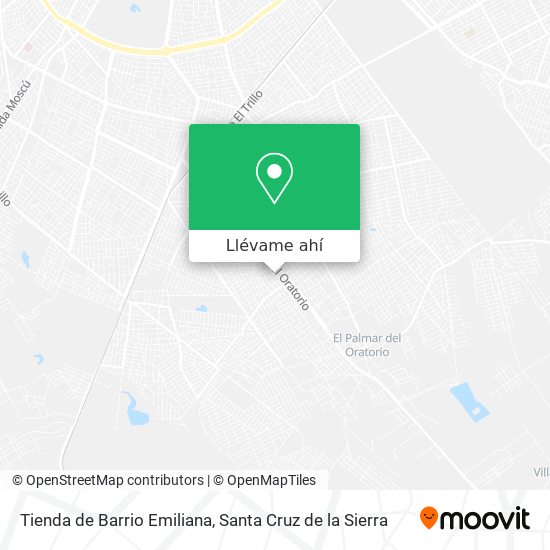 Mapa de Tienda de Barrio Emiliana