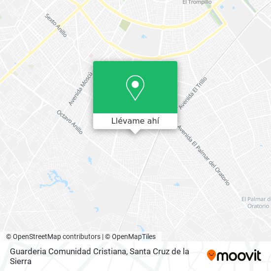 Mapa de Guarderia Comunidad Cristiana